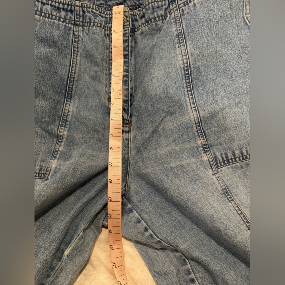 Vintage Ralph Lauren Jeans High Rise Relaxed Fit 100% cotton light blue - Picture 6 of 10